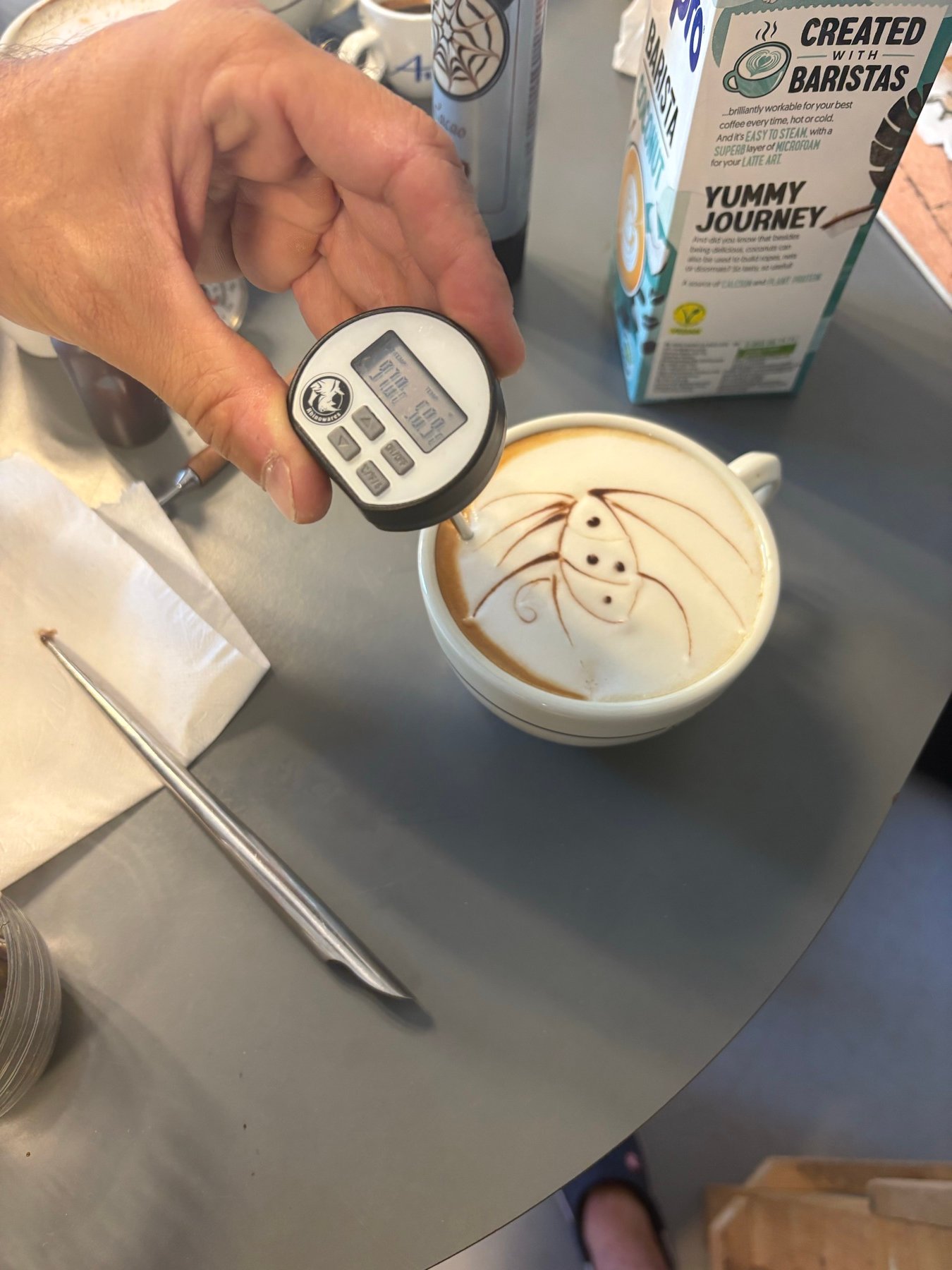 Temperature du lait